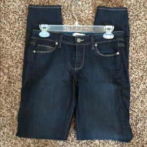 PAIGE skyline skinny blue jeans size 27
